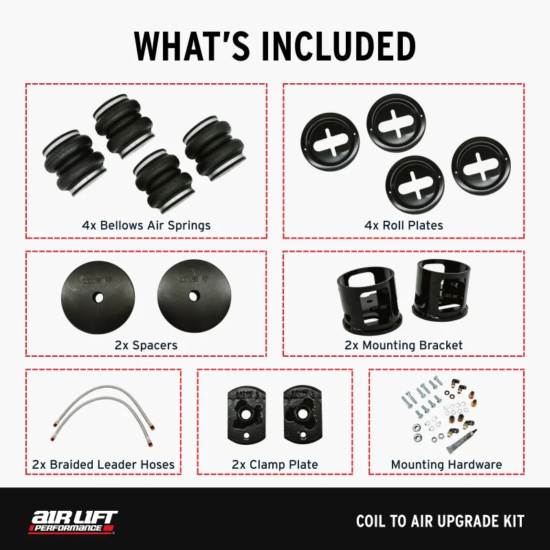 Air Lift 15-24 Ford Mustang S550/S650 Coil to Air Upgrade Kit - Additional View 6