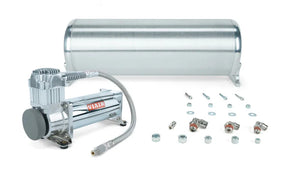 Air Lift 18-inch FLO Tank with Viair 444c Compressor (Incl. Fittings & Tank Mounting Hardware) - Main Product View