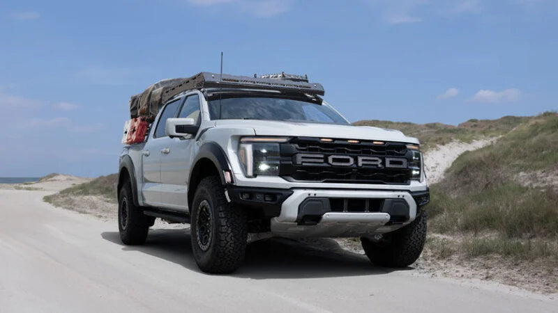 Air Lift 21-24 Ford F-150 Raptor GEN III 4WD Load Lifter 5000 Air Spring Kit w/ Cradle - Side View