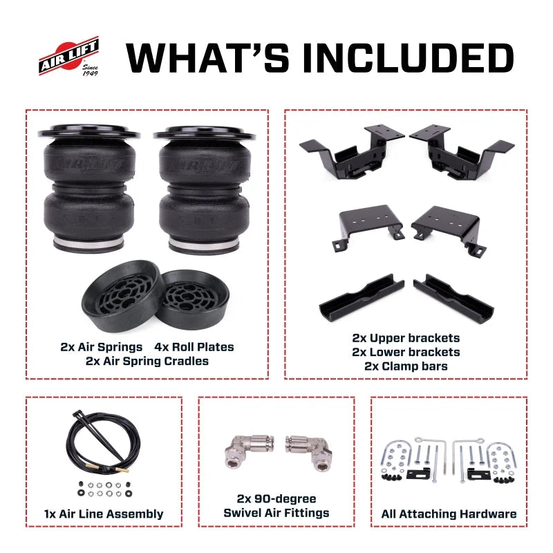 Air Lift 24-25 Chevy Silverado 2500HD ZR2 4WD Loadlifter 5000 Ultimate w/ Air Spring Cradle - Additional View 9