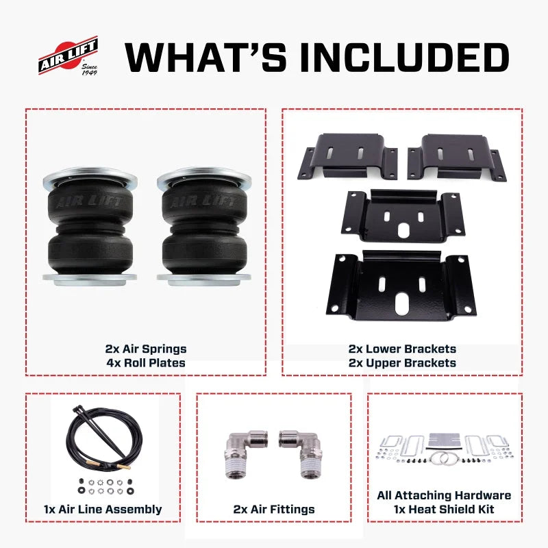 Air Lift 24-26 Ford Ranger 4WD LoadLifter 5000 Air Spring Kit - Additional View 7
