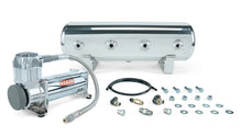 Load image into Gallery viewer, Air Lift 2.5 Gal. Polished Tank w/ Viair 444c Chrome Compressor (Incl. Fittings &amp; Mounting Hardware) - Main Product View