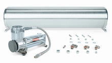 Load image into Gallery viewer, Air Lift 28in FLO Tank w/ Viair 444c Compressor (Incl. Fittings &amp; Tank Mounting Hardware) - Main Product View