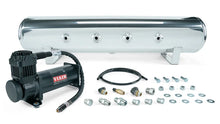 Load image into Gallery viewer, Air Lift 4 Gal. 7-Port Tank w/ Viair 444b Blk Compressor (Incl. Fittings &amp; Mounting Hardware) - Main Product View