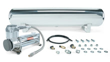Load image into Gallery viewer, Air Lift 4 Gal. Polished Tank w/ Viair 444c Chrome Compressor (Incl. Fittings &amp; Mounting Hardware) - Main Product View