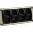 Load image into Gallery viewer, Air Lift 4-Way Manual Control System 100% Duty 1/4in Line 4 Gal. Tank. - Additional View 5