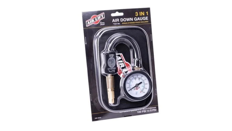 Air Lift Analog Pressure Gauge - Installation View