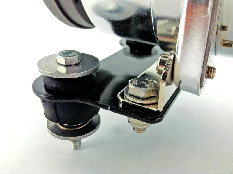 Air Lift Compressor Isolator Bracket Kit - Side View