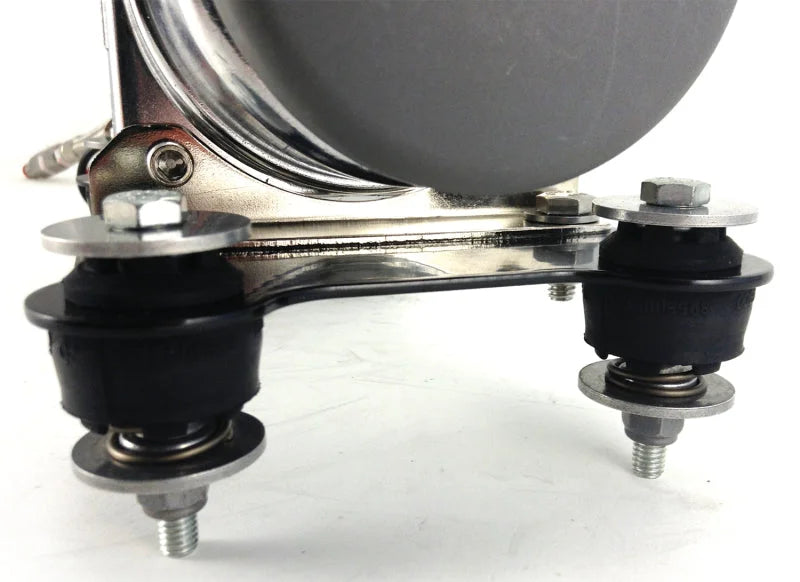 Air Lift Compressor Isolator Bracket Kit - Installation View