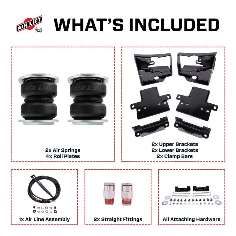 Air Lift LoadLifter 5000 Air Spring Kit fits 2023-2025 Toyota Sequoia 4WD / 2025-2026 Toyota Sequoia 1794 Edition / 2023-2...
