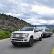 Load image into Gallery viewer, Air Lift Loadlifter 5000 Rear Air Spring Kit for 17-22 Ford F250/F350 SRW 4WD w/ Block Lift - Side View