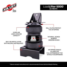 Load image into Gallery viewer, Air Lift Loadlifter 5000 Ultimate Air Spring Kit w/ Internal Jounce for 21-24 Dodge Ram TRX 4WD - Additional View 5