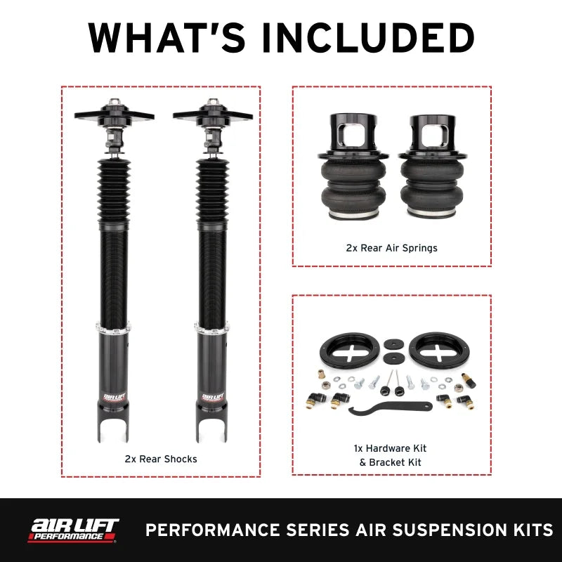 Air Lift Performance 09-13 Infiniti G37 / 09-20 Nissan 370z Rear Air Suspension Kit - Additional View 7