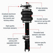 Load image into Gallery viewer, Air Lift Performance 15-23 Ford Mustang S550/24-25 S650 Air Suspension Front Kit - Installation View