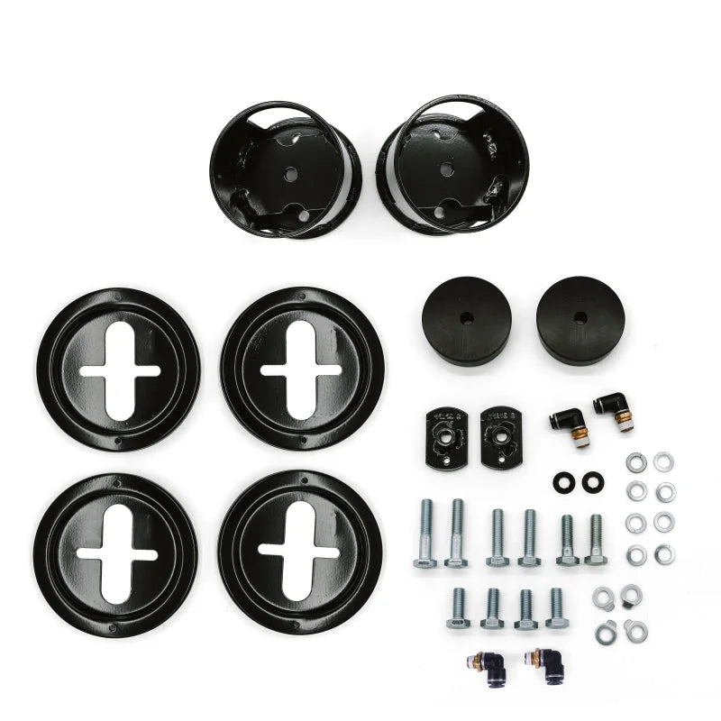 Air Lift Performance 15-23 Ford Mustang S550/24-25 S650 Air Suspension Rear Kit - Side View