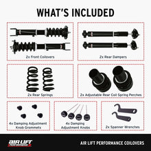 Load image into Gallery viewer, Air Lift Performance Coilover Kit fits 2013-2020 Lexus GS Series / 2016-2023 Lexus IS Series / 2015-2024 Lexus RC Series - Additional View ...