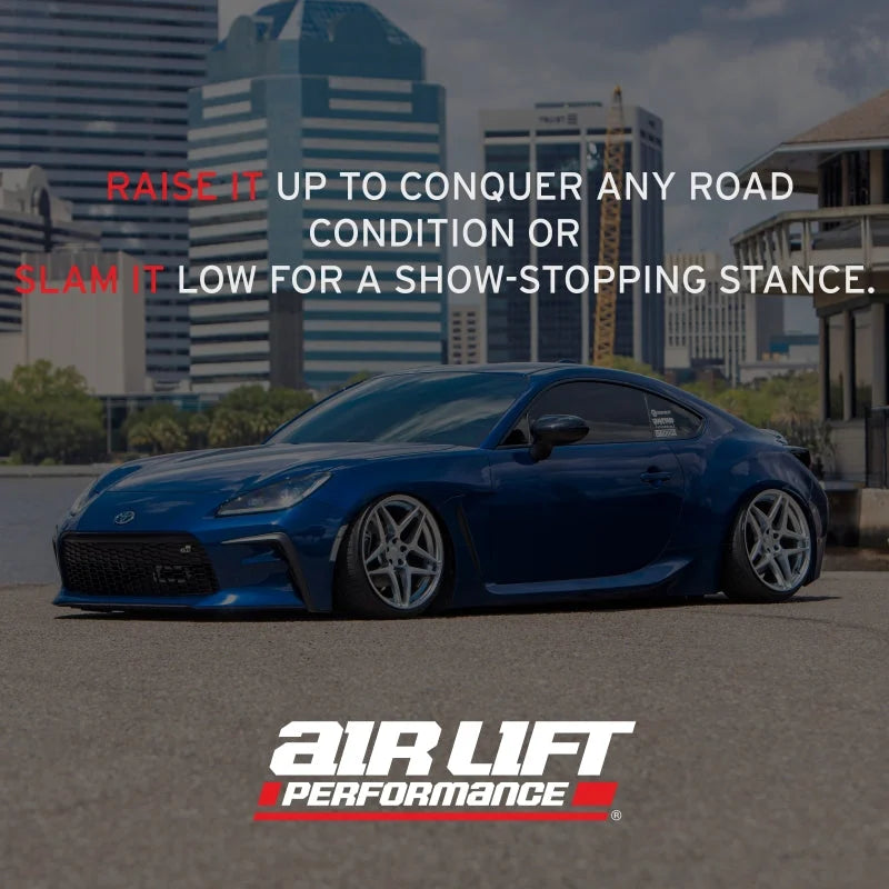Air Lift Performance Front Air Suspension Kit fits 2013-2016 Scion FR-S / 2012-2025 Subaru BRZ / 2012-2020 Toyota GT86 / 86