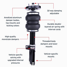 Load image into Gallery viewer, Air Lift Performance Front Kit (3/8 Fittings Not Included) fits 2005-2014 Ford Mustang (s197) - Additional View 7