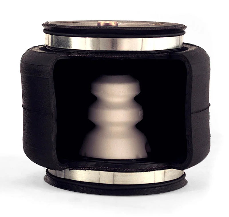Air Lift Replacement Air Spring-Loadlifter 5000 Ultimate Bellows Type w/ internal Jounce Bumper - Side View