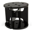 Load image into Gallery viewer, Air Lift Universal Angled Air Spring Spacer - 4in Lift - Side View