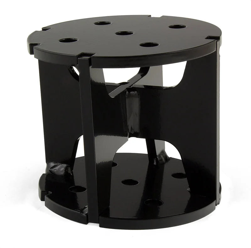Air Lift Universal Angled Air Spring Spacer - 4in Lift - Side View