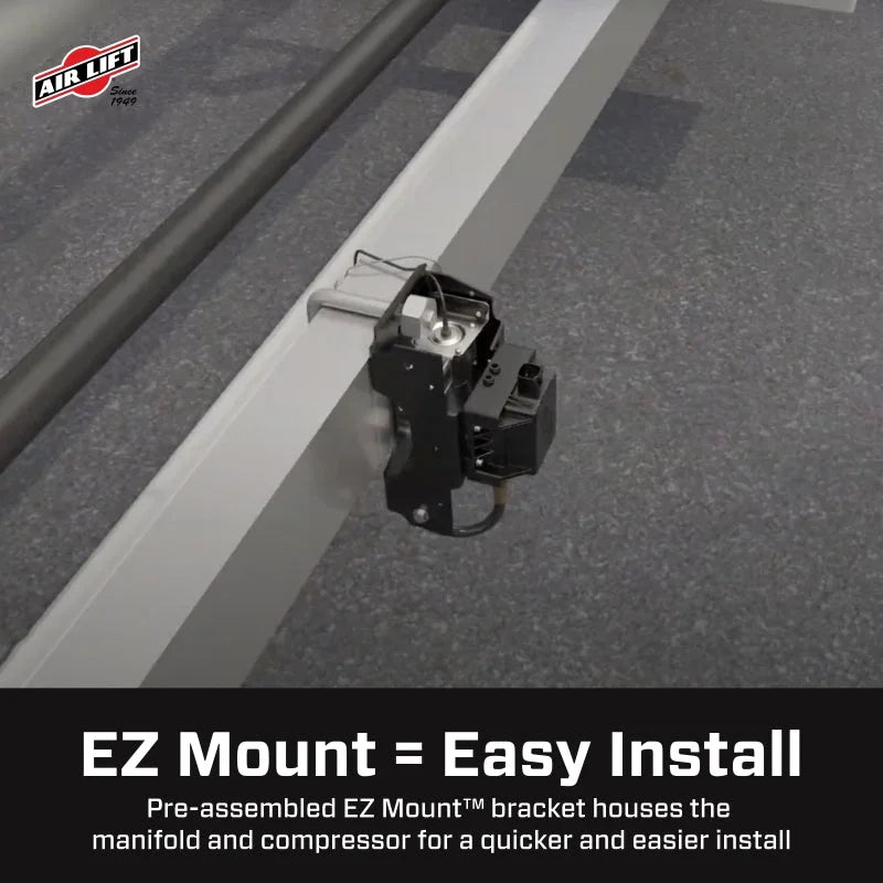 Air Lift Wireless Air Control System V2 w/EZ Mount - Side View