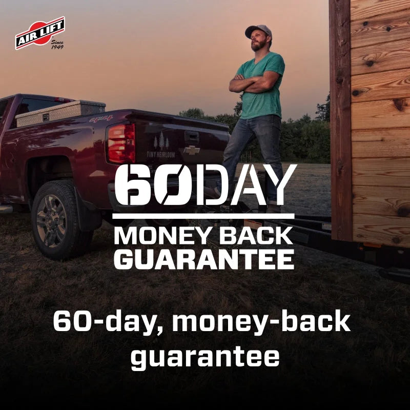 Air Lift Wireless Air Tank Kit w/ EZ Mount - Side View