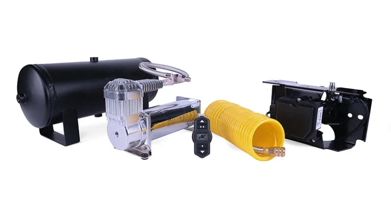 Air Lift WirelessOne Tank Kit w/ EZ Mount - Side View