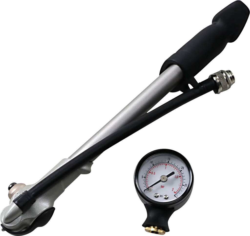 Air Pump with Gauge - 0-30 DragSpecialties 420032 - Main Product View