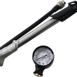Load image into Gallery viewer, Air Pump with Gauge - 0-60 DragSpecialties 420027 - Main Product View