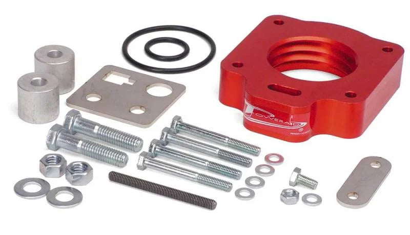 Airaid 01-03 Ford F-150 XLT 4.2L V6 PowerAid TB Spacer - Main Product View