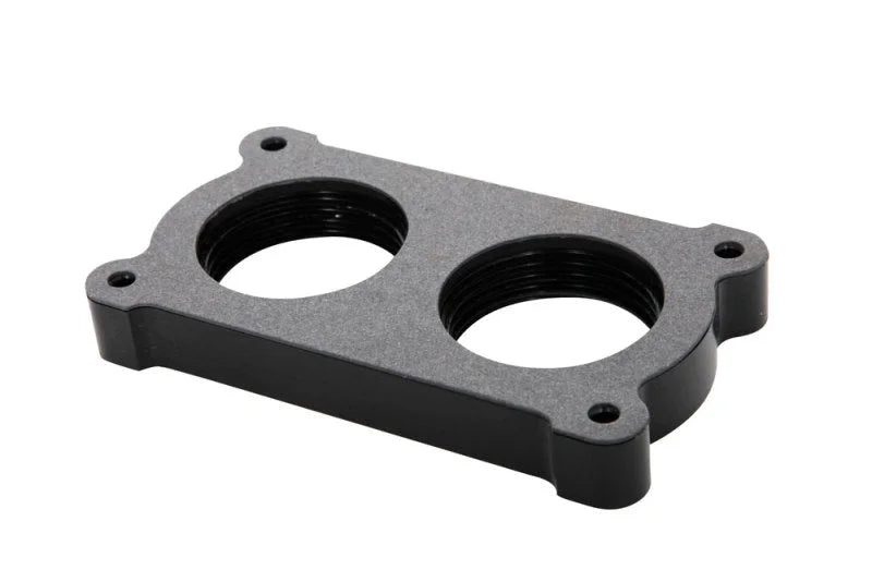 Airaid 05-09 Mustang GT 4.6L PowerAid TB Spacer - Side View