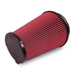 Load image into Gallery viewer, Airaid 10-14 Ford Mustang Shelby 5.4L Supercharged Direct Replacement Filter - Oiled / Red Media - Side View