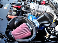 Load image into Gallery viewer, Airaid 10-14 Ford Mustang Shelby 5.4L Supercharged Direct Replacement Filter - Oiled / Red Media - Back View