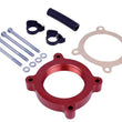 Load image into Gallery viewer, Airaid 11-14 Ford Mustang 3.7L V6 / 11-14 Ford F-150 3.7L V6 PowerAid TB Spacer - Main Product View