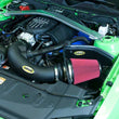 Load image into Gallery viewer, Airaid 12-13 Ford Mustang Boss 302 MXP Intake System w/ Tube (Oiled / Red Media) - Back View