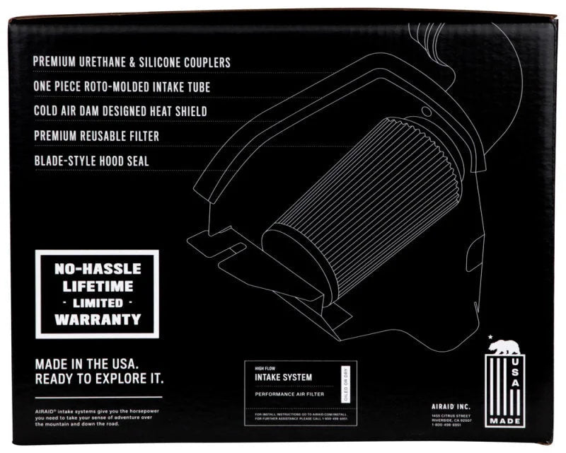 Airaid 13-15 Ford Escape 1.6L/2.0L EcoBoost Intake System (Oiled / Red Media) - Additional View 6