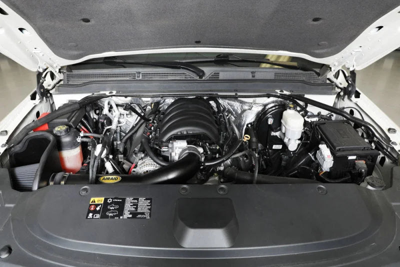 Airaid 14-19 Chevrolet Silverado 1500 V8 / 14-19 GMC 1500 V8 Performance Air Intake System - Back View