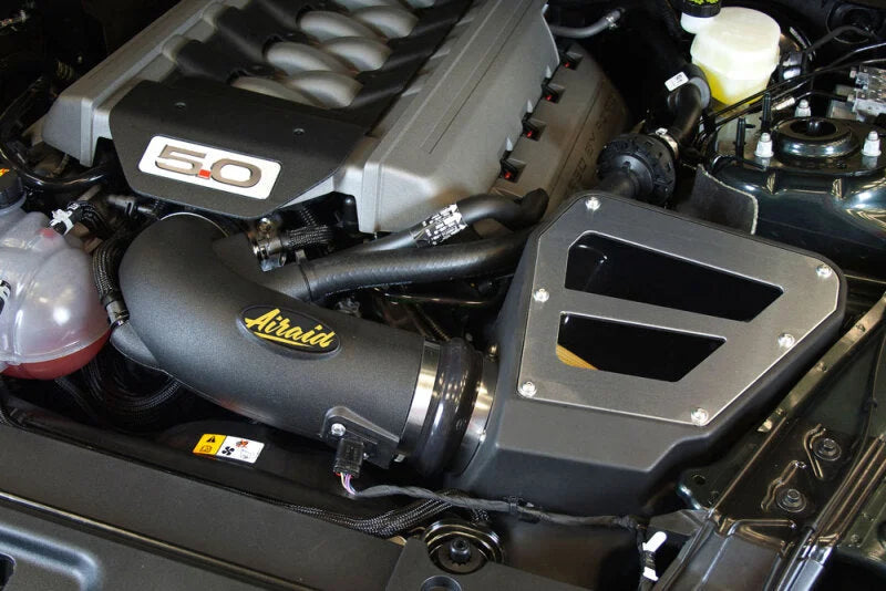Airaid 15-17 Ford Mustang GT 5.0L V8 Performance Air Intake System - Side View