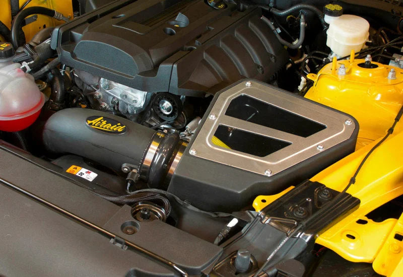 Airaid 15-20 Ford Mustang GT I4 2.3L F/I Performance Air Intake System - Side View