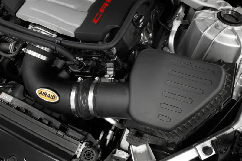 Airaid 16-17 Chevrolet Camaro SS V8-6.2L F/I Jr Intake Kit w/ Dry Filter - Side View
