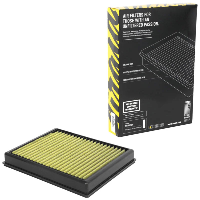 Airaid 16-17 Ford Ranger L4 2.2/3.2L Direct-Fit Replacement Air Filter - Back View