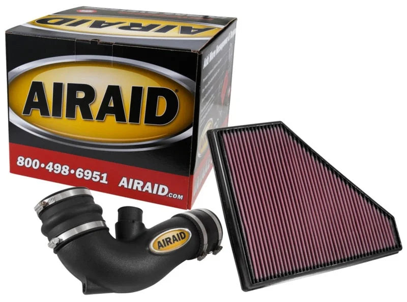 Airaid 16-18 Chevrolet Camaro 3.6L V6 F/I Airaid Jr Intake Kit - Dry / Red Media - Additional View 5