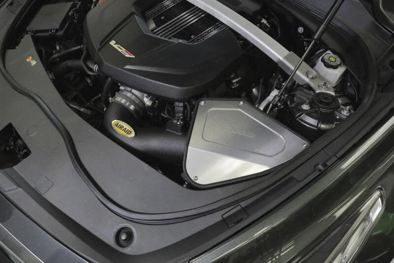 Airaid 16-19 Cadillac CTS-V 6.2L Cold Air Intake System - Side View