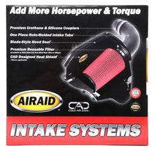 Load image into Gallery viewer, Airaid 2010 Ford Mustang 4.0L MXP Intake System w/ Tube (Oiled / Red Media) - Back View