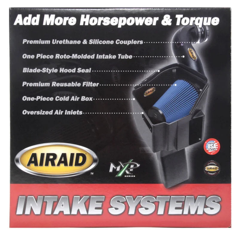 Airaid 2010 Ford Mustang 4.0L MXP Intake System w/ Tube (Oiled / Red Media) - Additional View 7