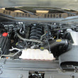 Load image into Gallery viewer, Airaid 2015 Ford F-150 5.0L V8 Cold Air Intake System w/ Black Tube (Dry/Red) - Back View