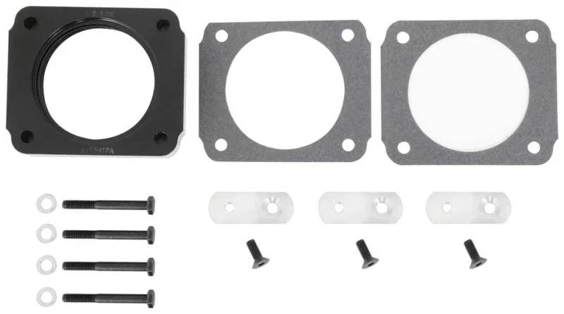 Airaid 97-03 Ford F-150 / 97-04 Expedition 5.4L PowerAid TB Spacer - Back View
