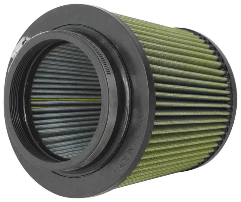 Airaid Cone Filter 5in flg 8in b 6-11/16in t 7-11/32in h - Synthaflow - Side View