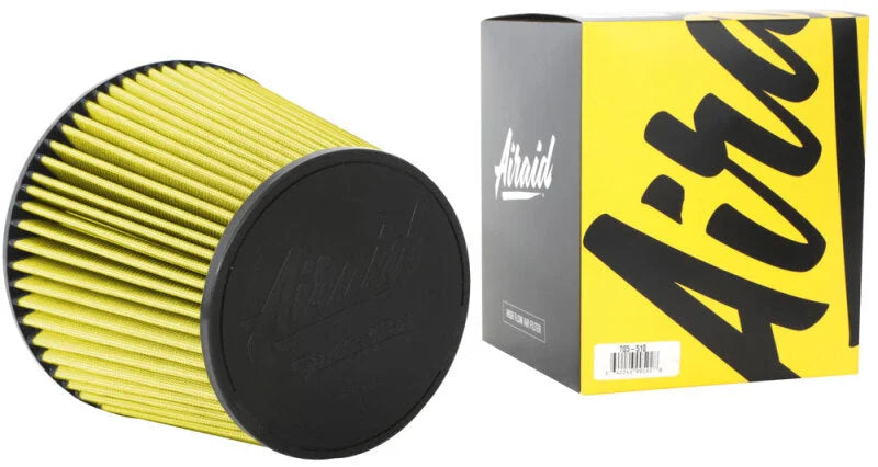 Airaid Cone Filter 6in Flg 9in b X 6-11/16in T 7-9/16in H Synthamax - Back View